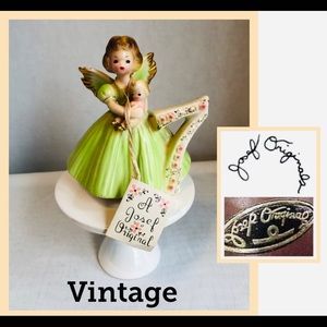 Vintage Josef Original 7th Birthday doll angel
